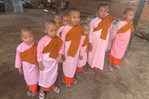 イメージ：ミャンマー尼僧院支援